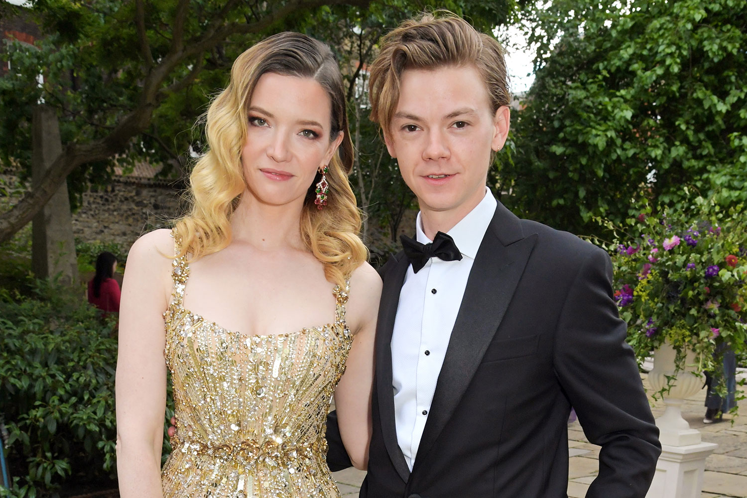 Talulah Riley and Thomas Brodie-Sangster