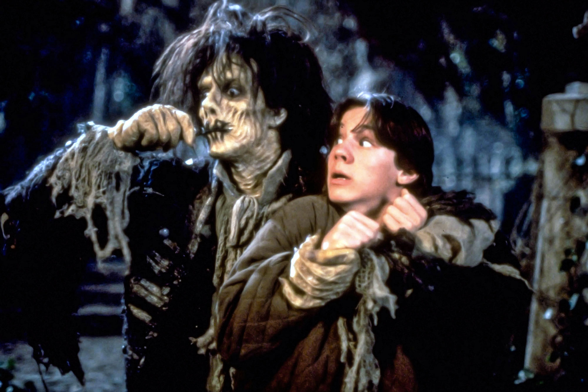 Doug Jones and Omri Katz in 'Hocus Pocus'