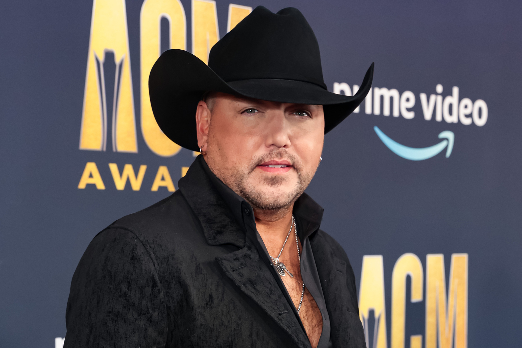 Jason Aldean at the 57th Academy Of Country Music Awards