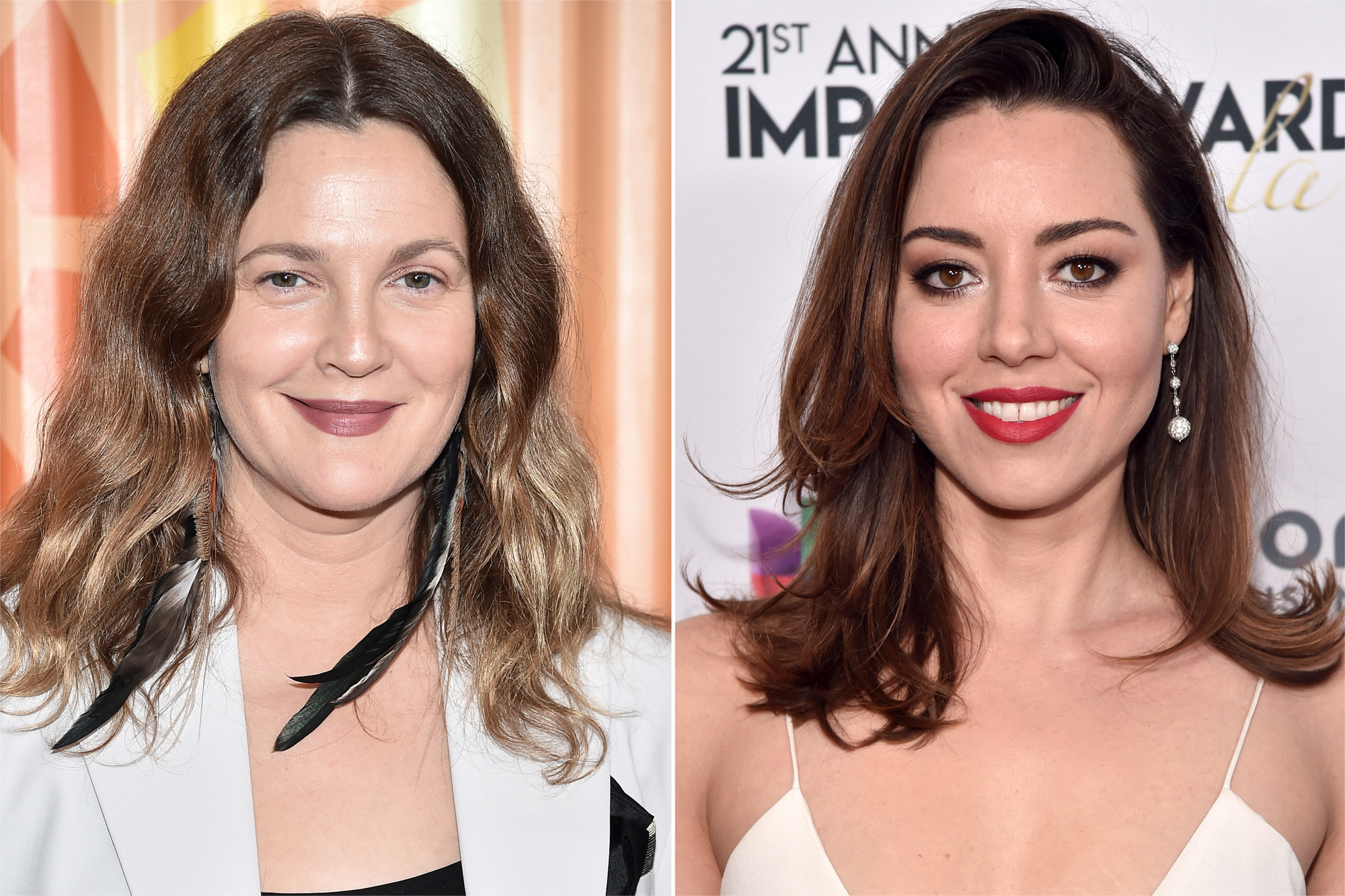 Drew Barrymore, Aubrey Plaza