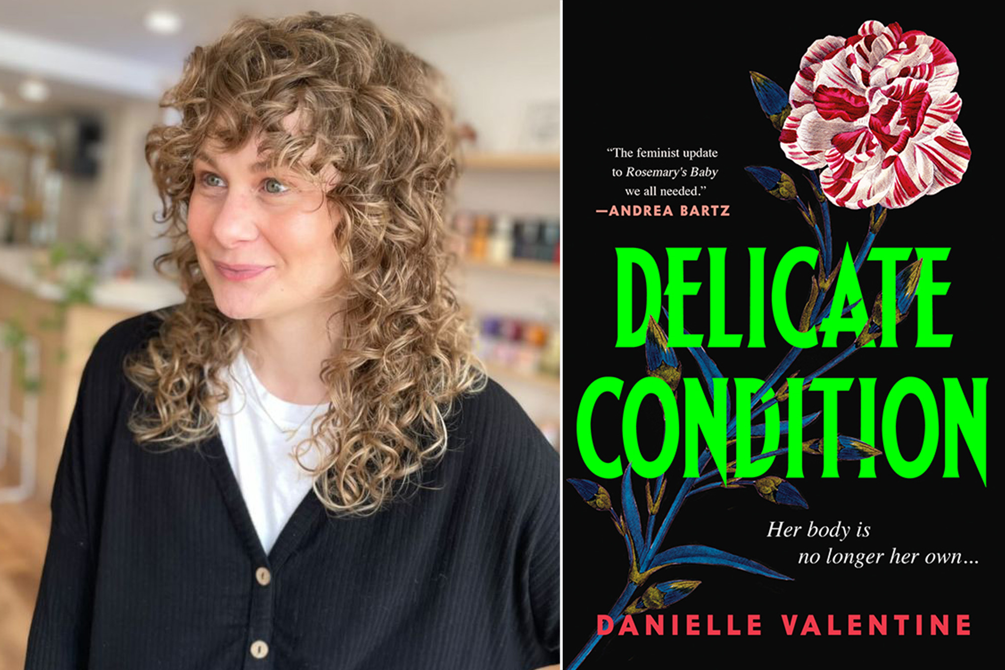 Danielle Valentine author photo, Delicate Condition by Danielle Valentine