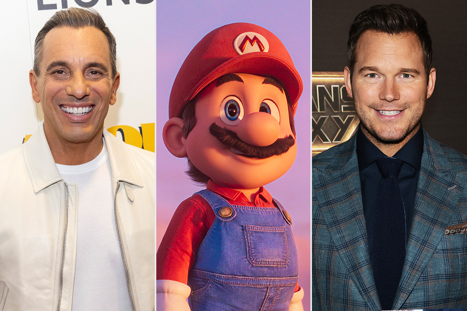 Sebastian Maniscalco, 'Super Mario Bros.' movie, and Chris Pratt