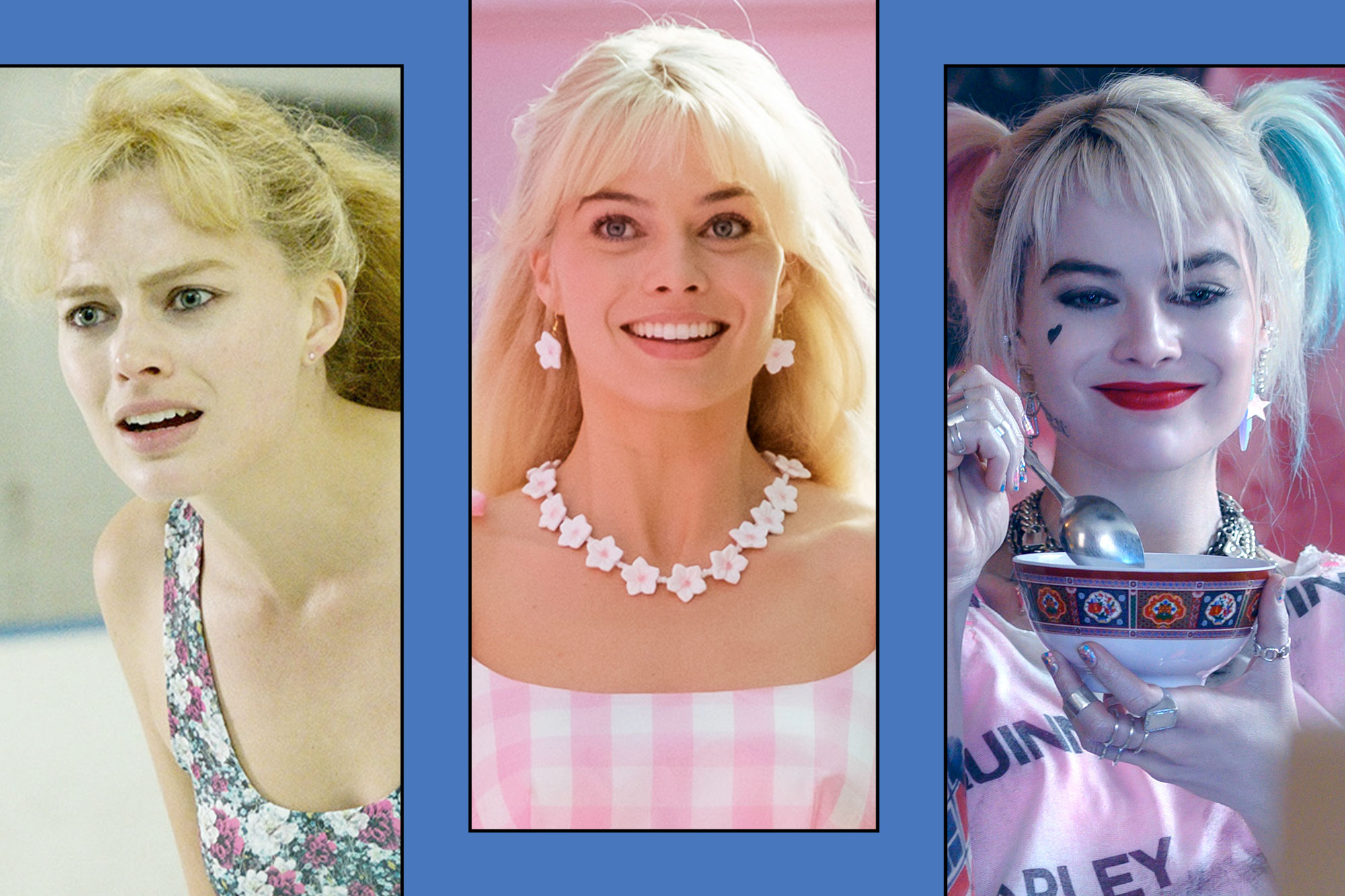 margot robbie I Tonya, Birds of Prey, and Barbie