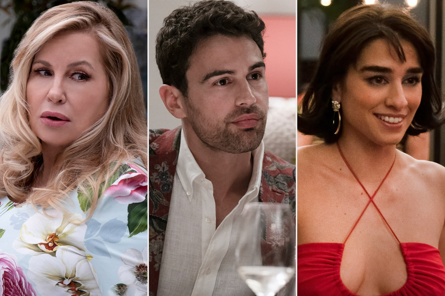 White Lotus Seaon 3 Emmy noms: Jennifer Coolidge, Theo James, and Simona Tabasco