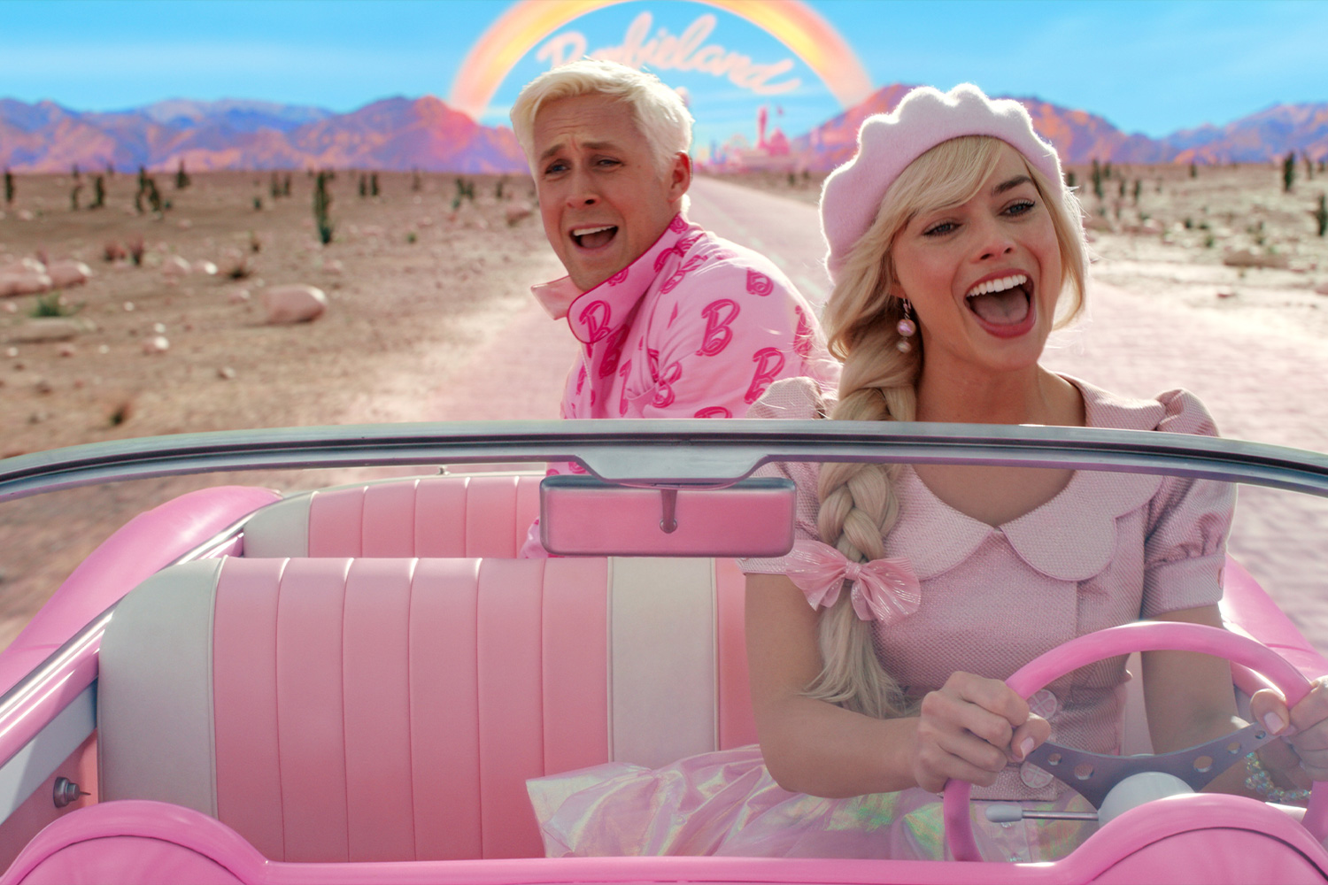 Margot Robbie and Ryan Gosling in 'Barbie'