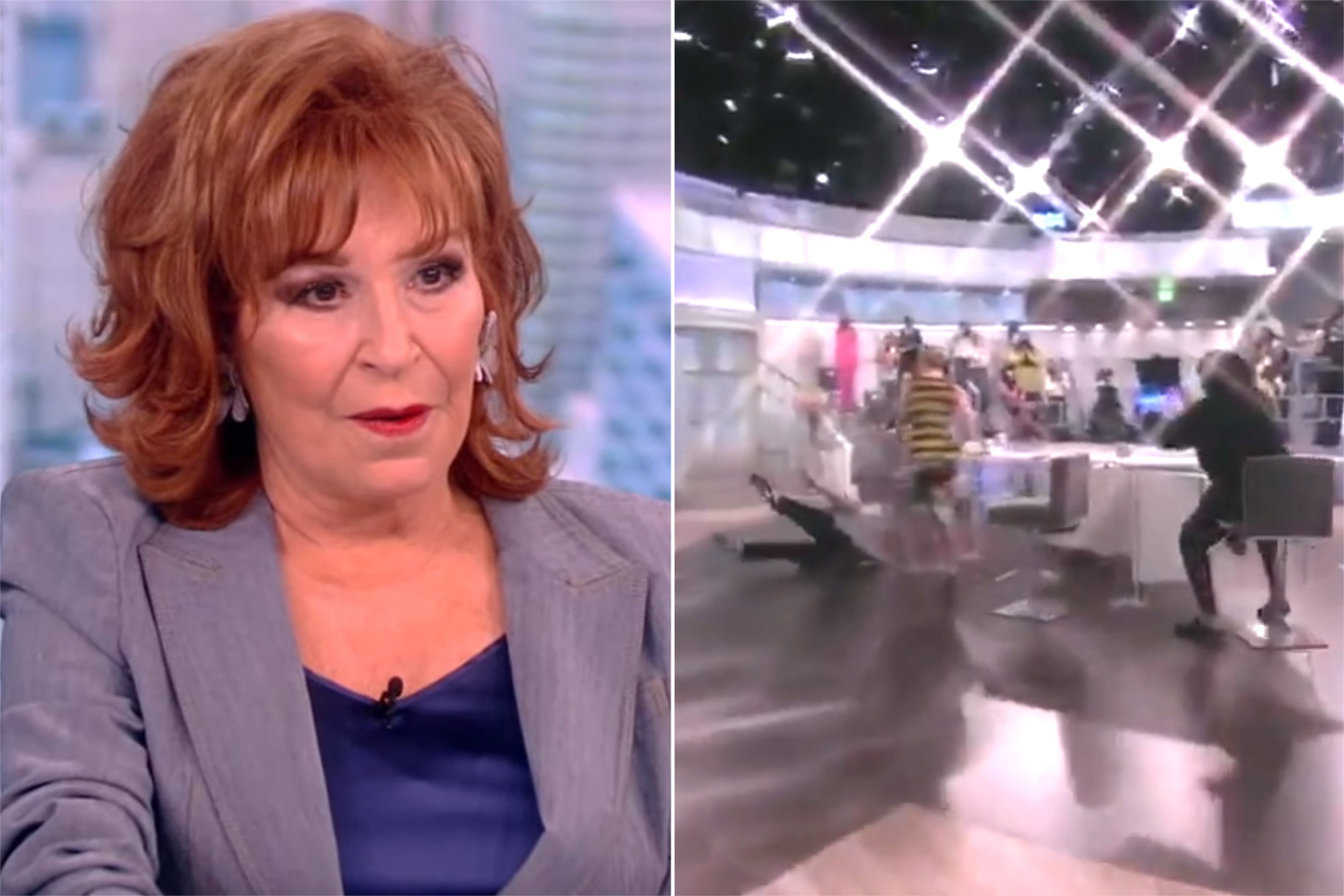 Joy Behar reflects on falling out of her chair on 'The View'