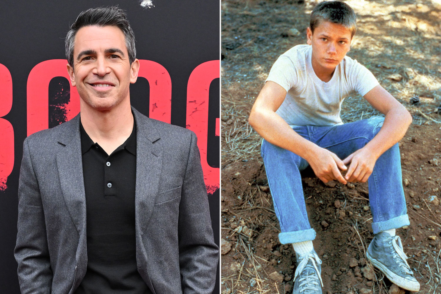 LOS ANGELES, CALIFORNIA - MAY 23: Chris Messina attends the Premiere of 20th Century Studios "The Boogeyman" at El Capitan Theatre on May 23, 2023 in Los Angeles, California. (Photo by Axelle/Bauer-Griffin/FilmMagic); STAND BY ME, River Phoenix, 1986. ©Columbia Pictures/Courtesy Everett Collection