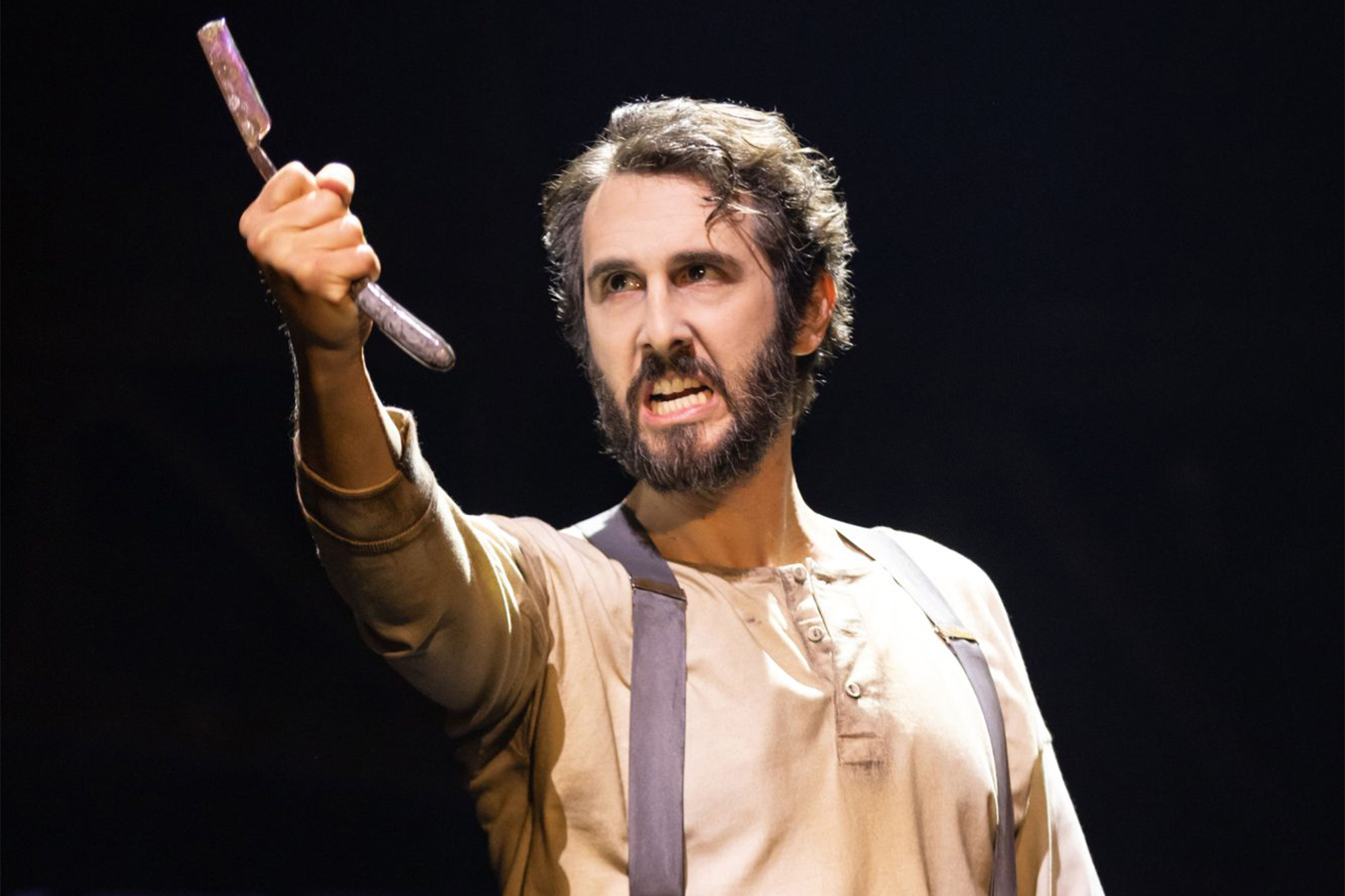 Josh Groban in 'Sweeney Todd'