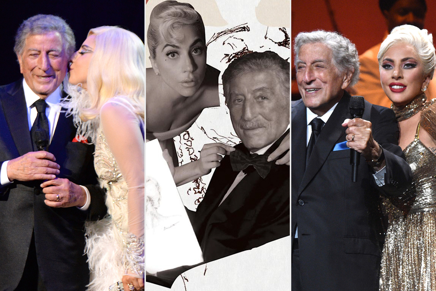 Lady Gaga and Tony Bennett perform onstage in support of their award winning album "Cheek To Cheek"; Lady Gaga and Tony Bennett Love For Sale; "One Last Time: An Evening With Tony Bennett and Lady Gaga"