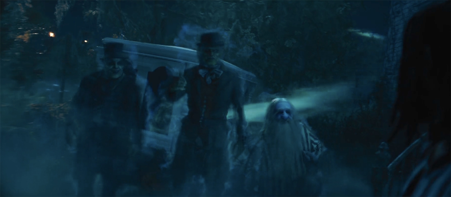 Hitchhiking ghosts in 'Haunted Mansion' trailer